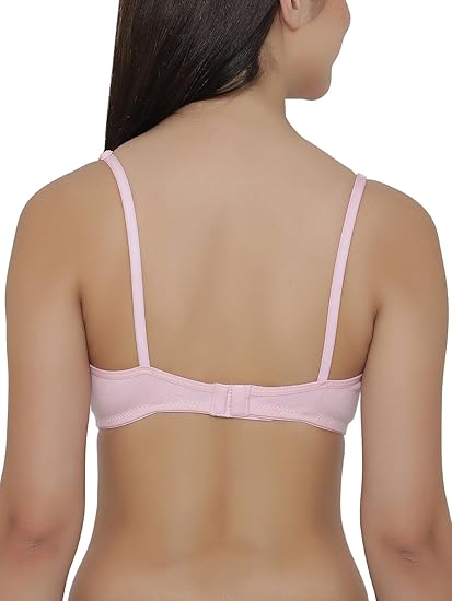 Clovia Soft Cotton-Blend Full-Cup Bra – Non-Padded, All-Day Wear